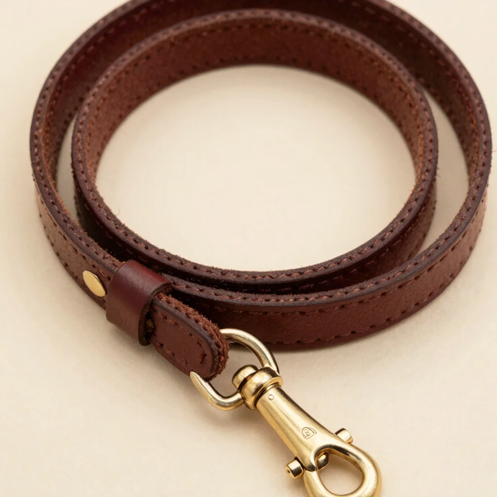 Handcrafted Italian Leather Training Leash
